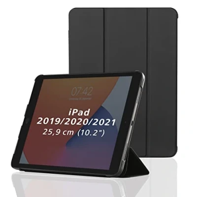 Image of Hama Case for Samsung Galaxy Tab S7 FE/S7+/S8+ 12.4 Inch (Flip Tablet, Protective with Stand Function, Magnetic Cover) Black