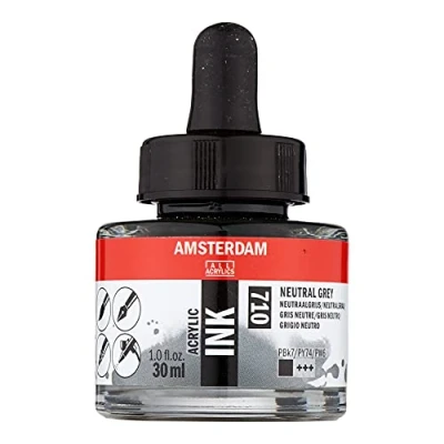 Image of Amsterdam ACRYLC Ink NEUTRL Gry, Neutral Grey, One Size