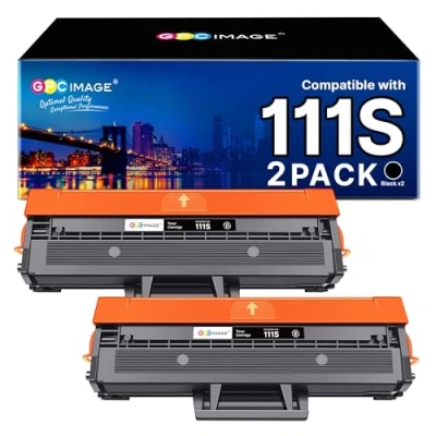 Image of GPC Image Compatible Toner Cartridges Replacement for Samsung MLT D111L D111S/ELS Xpress M2026 M2026W M2020 M2020W M2022 M2022W M2021 M2021W M2078W M2070 M2070W M2070FW (Black, 2 Pack)
