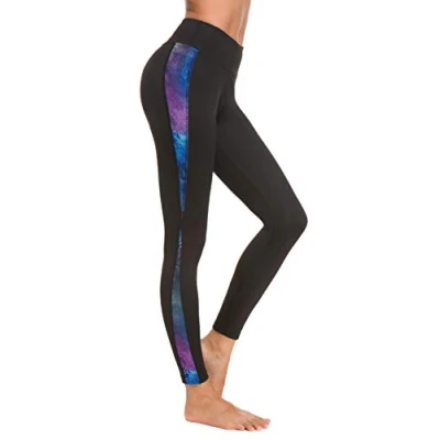 Image of Sugar Pocket Womens Outdoor Fitness Tights Leggings Walking Running Yoga Pants Black