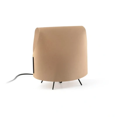 Image of Luang Table Lamp Black, Camel