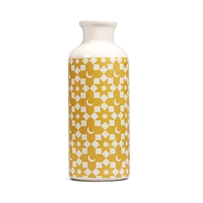 Image of Shruti New Vases Designs Tall Vase Yellow
