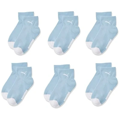 Image of Puma Baby CLSSC Sock, Powder Blue, 15/18 (Pack of 6)