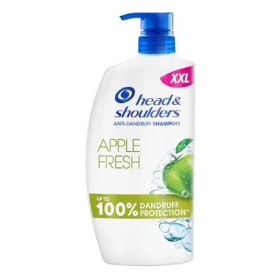 Image of Head &amp; Shoulders Apple Fresh Anti Dandruff Shampoo, 1000ml, Up to 100% Flake Free, Clinically Proven, For Any Hair and Scalp Type, Daily use, Clean Feeling