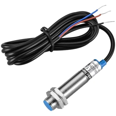 Image of Heschen M12 Inductive Proximity Sensor Switch Shield Type LJ12A3 2 Z/BY Detector 2mm 10 30VDC 200mA PNP Normally Open(NO) 3 Wire (1)
