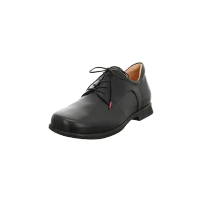 Image of Think! Herren PENSA chromfrei gegerbte nachhaltige Halbschuhe, SCHWARZ 0000