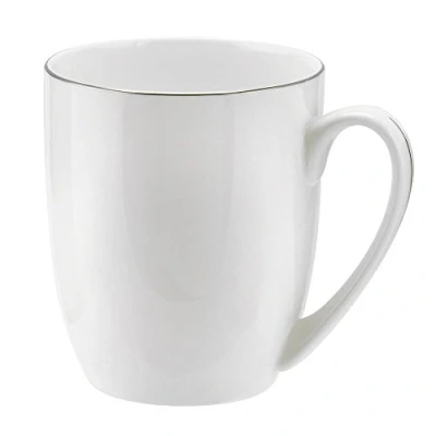 Image of Royal Worcester Serendipity Platinum Set of 4 Barrel Shape Mugs