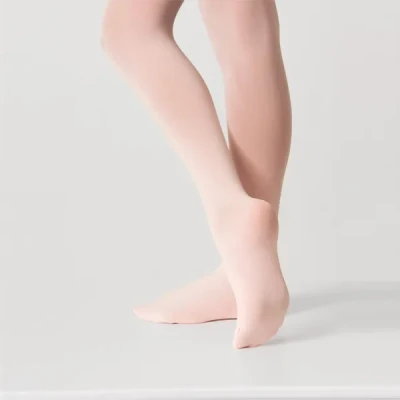 Image of Capezio Girl&#039;s Essentials Footed Tight, Classic Ballet Pink, S