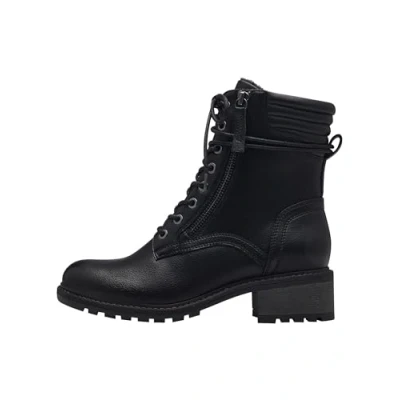 Image of Jana Women&#039;s Lace Boot Flat 8 25267 43 Fashion, Black, 5 UK