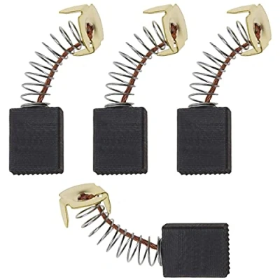 Image of OTOTEC 2 Pairs Carbon Brushes 16.5mmX13.5mmX6.5mm Compatible with Evolution Rage 355mm Cut Off Chop Saw Replacement Parts