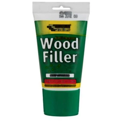 Image of Everbuild Multipurpose Wood Filler Suitable For Indoor And Outdoor Use Sandable Medium Stainable 250ml