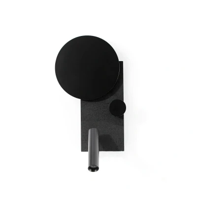 Image of Klee Right Reading Light Textured Black 2700K