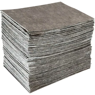 Image of Solent Spill Control Absorbent Pads Sustainable, Pack of 100