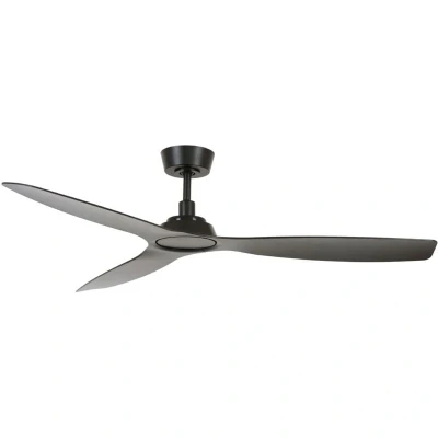 Image of Beacon Lighting ceiling fan Moto, black, Ø 132 cm, quiet
