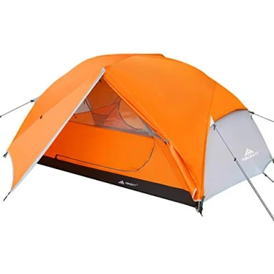 Image of Forceatt Camping Tent 2 Person, Doors Ventilation Double Layer Waterproof Lightweight Backpacking with Carry Bag, 3 4 Seasons, Easy Set Up, Ideal for Camping, Hiking &amp; Outdoor.