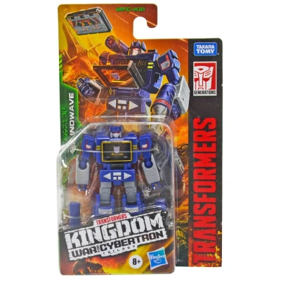 Image of Hasbro TRANSFORMERS Generations War For Cybertron Kingdom Core Soundwave (F0667) Black,197 x 38 121 millimeters