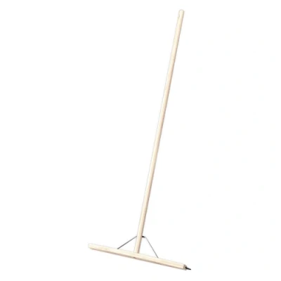 Image of Sealey Rubber Floor Squeegee 24&quot;(600mm) with Wooden Handle