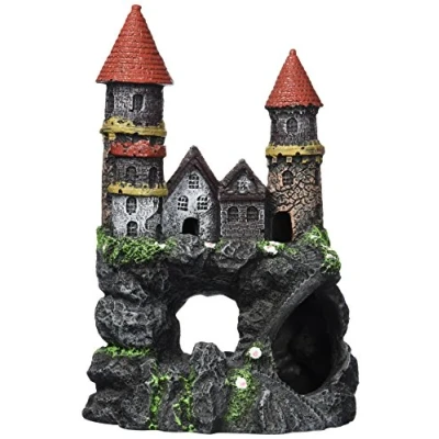 Image of Penn Plax Aquarium Decoration Enchanting Castle Medium Model