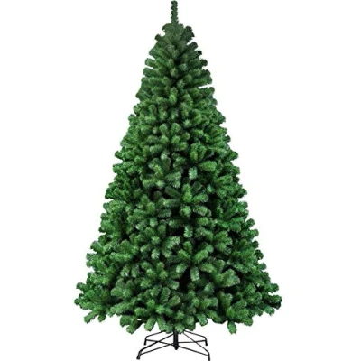 Image of Classic Artificial Realistic Natural Branches Pine Christmas Tree Xmas Green Unlit 4FT, 5FT, 6FT,7FT,7.5FT (7ft (210cm))