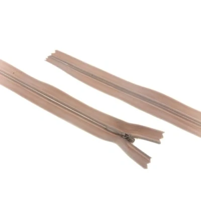Image of 16&quot;/ 41cm Concealed Invisible Closed End Zips Beige per single zip