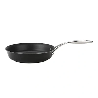 Image of Circulon Style Non Stick Frying Pan 25cm Induction with Stainless Steel Handle, Dishwasher Safe Cookware Triple Layer Coating, Black