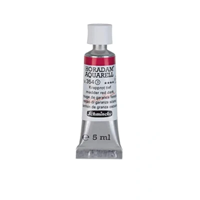 Image of Schmincke HORADAM® AQUARELL finest artists&#039; watercolours, deep madder red 5 ml