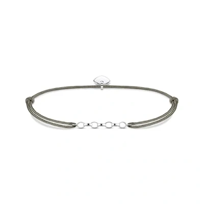 Image of Thomas Sabo Women Charm Bracelet Little Secret Club 925 Sterling Silver LS047 173 5 L20v