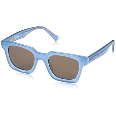 Image of STING Unisex&#039;s SST476 Sunglasses, Azure TOP+Shiny Opal Azure, 49