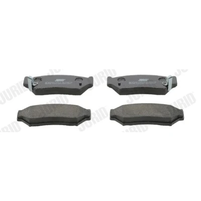 Image of 5520045870DOM, 5520056831, 5520056840, 5520056870, 5520056870DOM Brake pad set JURID 572247J with acoustic wear warning without accessories