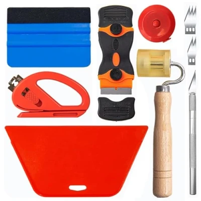 Image of Art3d Wallpaper Smoothing Tool Kits, Multi Function Set for Peel and Stick Contact Paper Vinyl Window Film Car Wrap