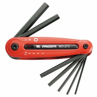 Image of Facom SC.86H.JE7A Allen Keys Set of 7