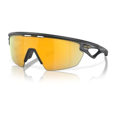 Image of Oakley Unisex OO9403 SPHAERA 940304 Sunglasses O_matter Grey Prizm 24k Polarized Mask