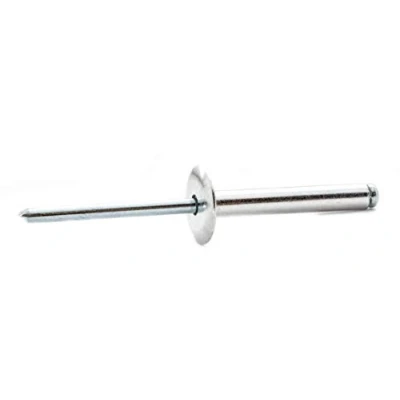 Image of 5mm x 30mm Large Flange Blind Pop Rivet Dome Head Aluminium/Steel Shaft (Pack of 20)