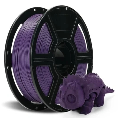 Image of FLASHFORGE Carbon Fiber PETG Filament 1.75mm, 3D Printer Filament, 1KG Spool Dimensional Accuracy +/ 0.02mm, Lightweight &amp; Heat Resistant Moisture Free (Iris Purple)