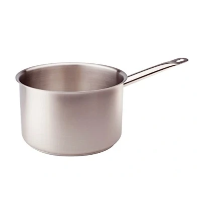 Image of Pentole Agnelli Stainless Steel Deep Casserole With A Tubular Handle, Diameter 28 Cm.