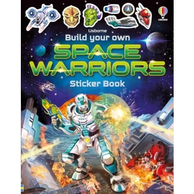 Image of Build Your Own Space Warriors Sticker Book (Build Book): 1