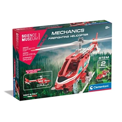 Image of Clementoni 61348 Mechanics Helicopter, Multi Color