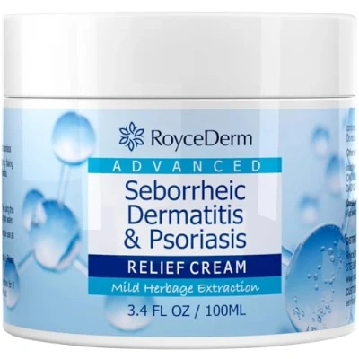 Image of Seborrheic Dermatitis Cream, Psoriasis Scalp Relief for Psoriasis, Folliculitis, Dry Scalp, Dandruff, Dermatitis, Anti Itch Provides Soothing