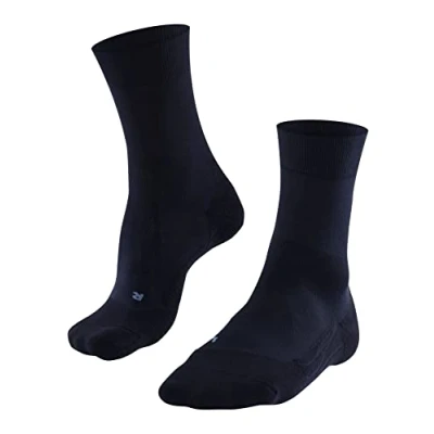 Image of FALKE Men&#039;s GO2 M SO Cotton Anti Blister 1 Pair Golf Socks, Blue (Space 6116), 8 9