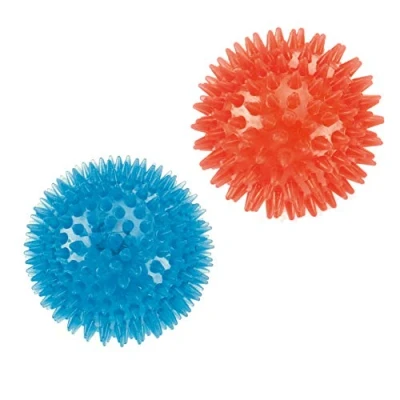 Image of Gor Pets Flex Squeaky Ball Toy for Dogs 9 cm, Assorted color
