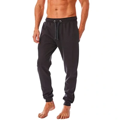 Image of Iron Mountain Mens Reclaimed Yarn Eco Friendly Jogging Bottoms Sweatpants, Charcoal Marl, L