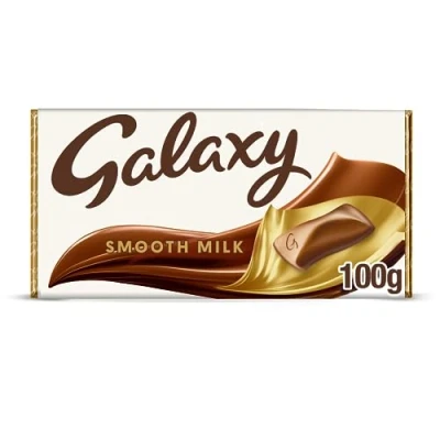 Image of Galaxy Smooth Milk Chocolate Bar Bulk Box, Gift, Chocolate, 24 x 100g