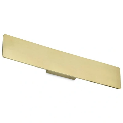 Image of Zig Zag Integrated Led Wall Lamp Brass 53cm 3000K