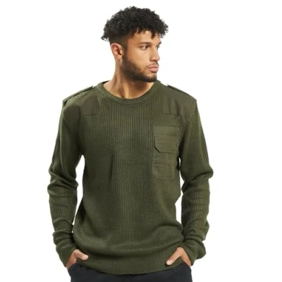 Image of Brandit BW Pullover, Olive, S46 48
