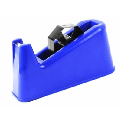 Image of Naryal Heavy Duty Tape Dispenser Durable,Weighted,Non Skid Base, Ergonomic, One Hand Dispensing (Blue)