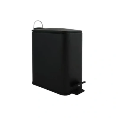 Image of Spirella SP2495 Erik Trash Can, Plastic, Black