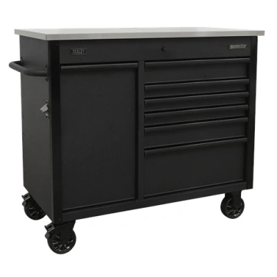 Image of Sealey Superline Pro Mobile Tool Cabinet 1120mm with Power Charging Drawer