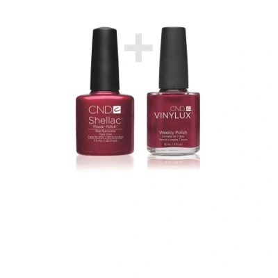 Image of CND Red Baroness Duo Kit Shellac + VINYLUX