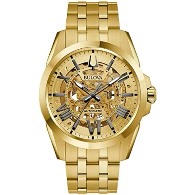 Image of Bulova Women&#039;s Analog Quartz Watch with Stainless Steel Strap 97A162