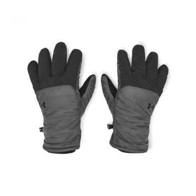 Image of Under Armour UA Storm 1373096 Men&#039;s Insulated Gloves Castlerock M, black, M